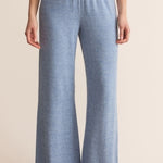 Dawn Smocked Rib Pant - Blue Velvet-Intimates- Hometown Style HTS, women's in store and online boutique located in Ingersoll, Ontario