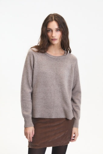 BEGONIA SWEATER - Latte-Sweaters and Cardigans- Hometown Style HTS, women's in store and online boutique located in Ingersoll, Ontario