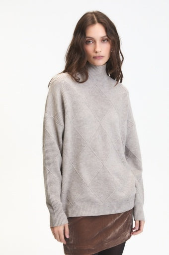 Asher Turtle Neck Sweater-Sweaters and Cardigans- Hometown Style HTS, women's in store and online boutique located in Ingersoll, Ontario