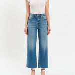 PLEASER - HIGH RISE STRAIGHT ANKLE-Denim- Hometown Style HTS, women's in store and online boutique located in Ingersoll, Ontario