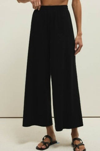 SCOUT JERSEY CROP FLARE PANT-Bottoms- Hometown Style HTS, women's in store and online boutique located in Ingersoll, Ontario