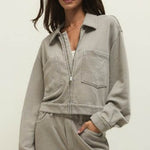 HERITAGE KNIT JACKET-Coat & Jackets- Hometown Style HTS, women's in store and online boutique located in Ingersoll, Ontario