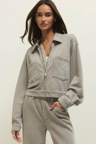 HERITAGE KNIT JACKET-Coat & Jackets- Hometown Style HTS, women's in store and online boutique located in Ingersoll, Ontario