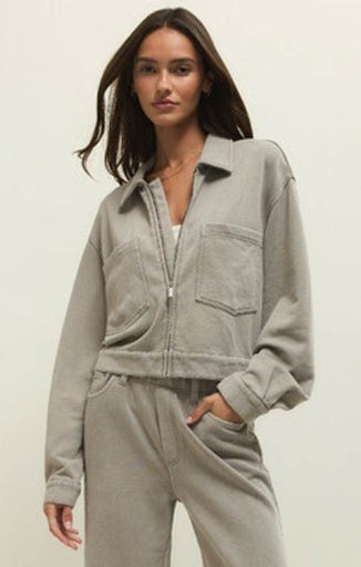 HERITAGE KNIT JACKET-Coat & Jackets- Hometown Style HTS, women's in store and online boutique located in Ingersoll, Ontario