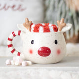 Rudolph Reindeer Christmas Mug and Socks Set-Gifts & Accessories- Hometown Style HTS, women's in store and online boutique located in Ingersoll, Ontario