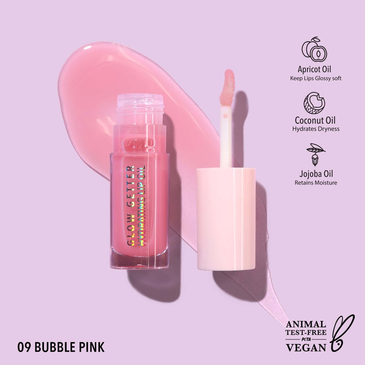 Hydrating Lip Oil - Bubblegum Pink-Gifts & Accessories- Hometown Style HTS, women's in store and online boutique located in Ingersoll, Ontario