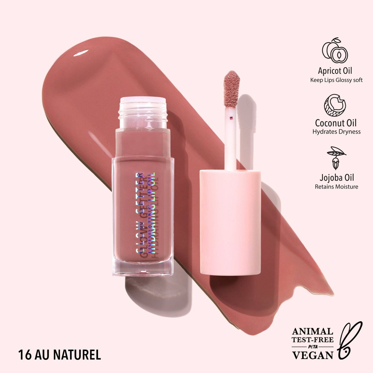 Hydrating Lip Oil -Au Natural-Gifts & Accessories- Hometown Style HTS, women's in store and online boutique located in Ingersoll, Ontario