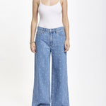 DAZE WOMEN Denim THE WANDERER - MID RISE PALAZZO-Denim- Hometown Style HTS, women's in store and online boutique located in Ingersoll, Ontario