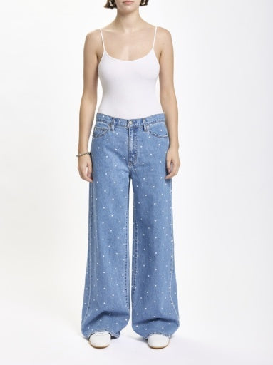 DAZE WOMEN Denim THE WANDERER - MID RISE PALAZZO-Denim- Hometown Style HTS, women's in store and online boutique located in Ingersoll, Ontario