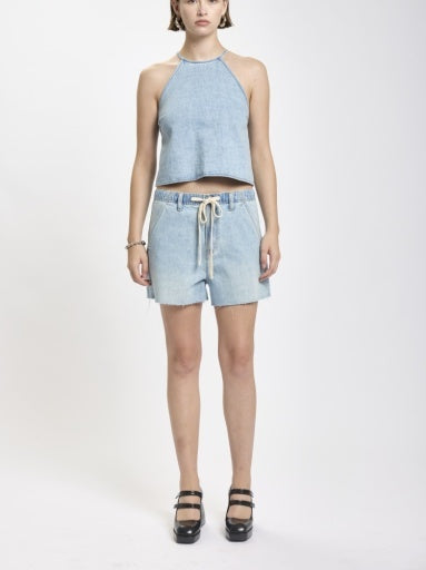 POOLSIDE - PULL ON SHORTS-Shorts- Hometown Style HTS, women's in store and online boutique located in Ingersoll, Ontario