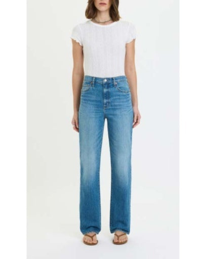 SUNDAZE - HIGH RISE VINTAGE STRAIGHT-Cloudline-Denim- Hometown Style HTS, women's in store and online boutique located in Ingersoll, Ontario