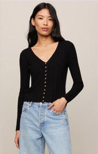 LANDA SWEATER TOP - Black-Casual Tops- Hometown Style HTS, women's in store and online boutique located in Ingersoll, Ontario