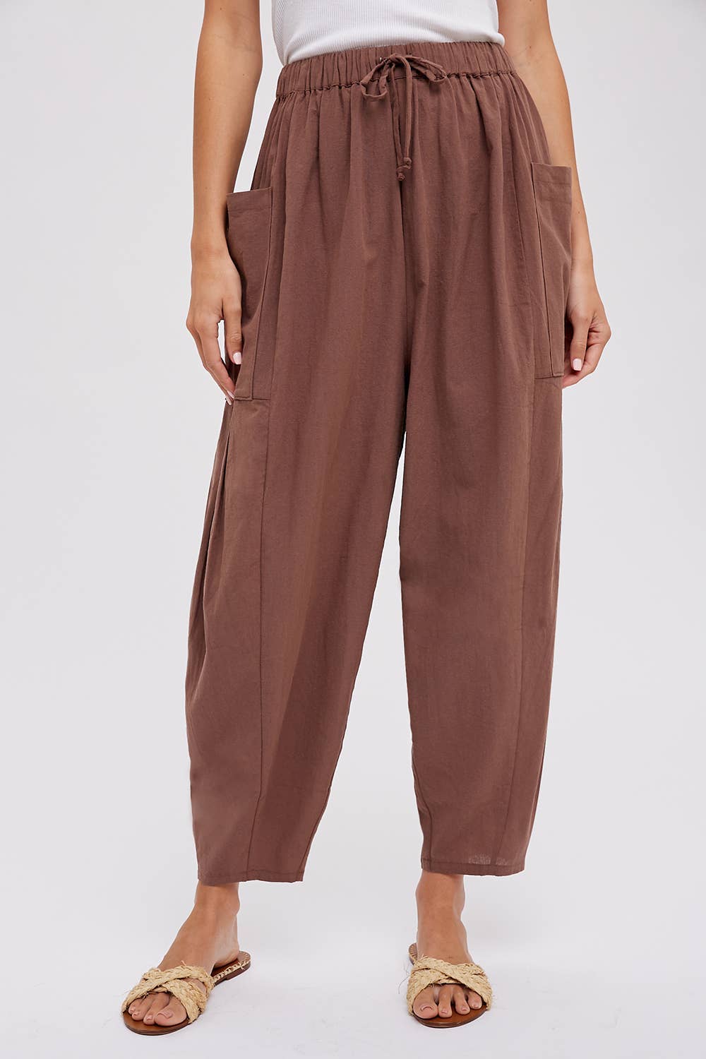 Effortless Harem Pants-Bottoms- Hometown Style HTS, women's in store and online boutique located in Ingersoll, Ontario
