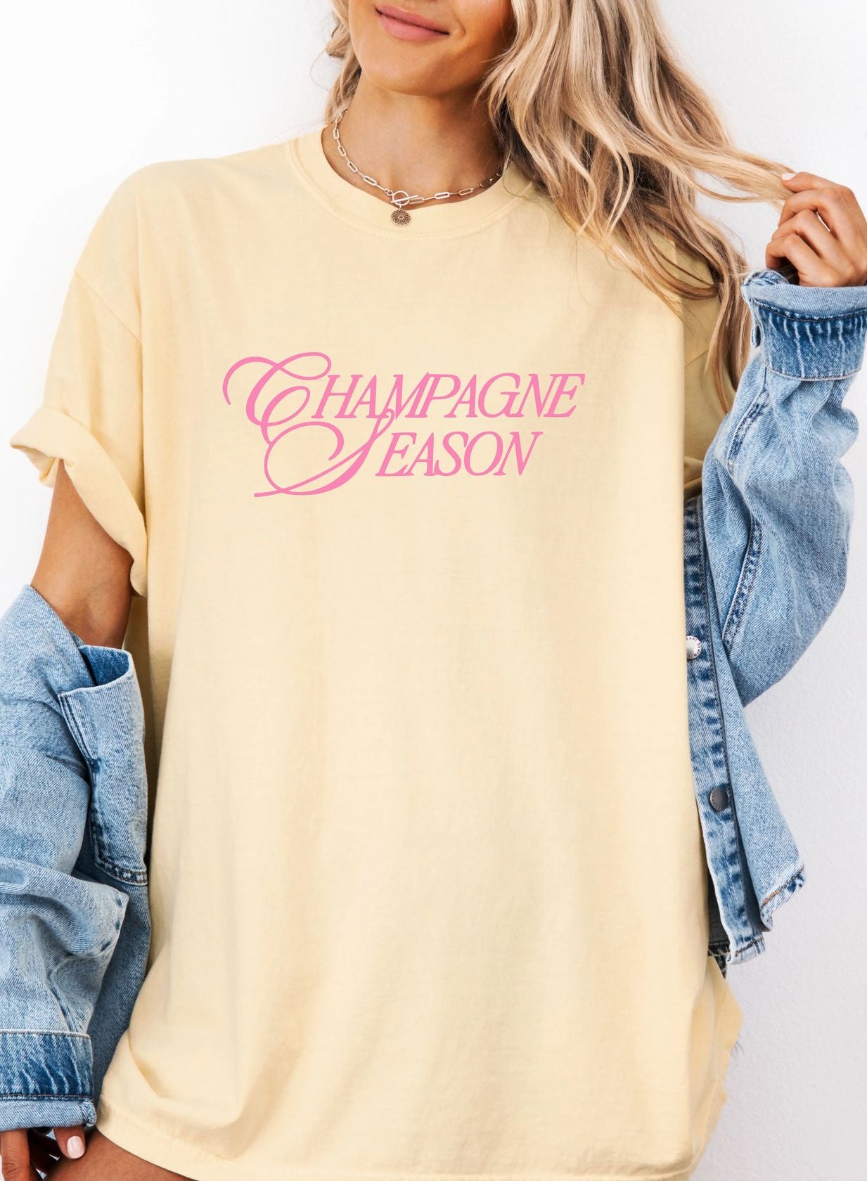 Champagne Season-Casual Tops- Hometown Style HTS, women's in store and online boutique located in Ingersoll, Ontario