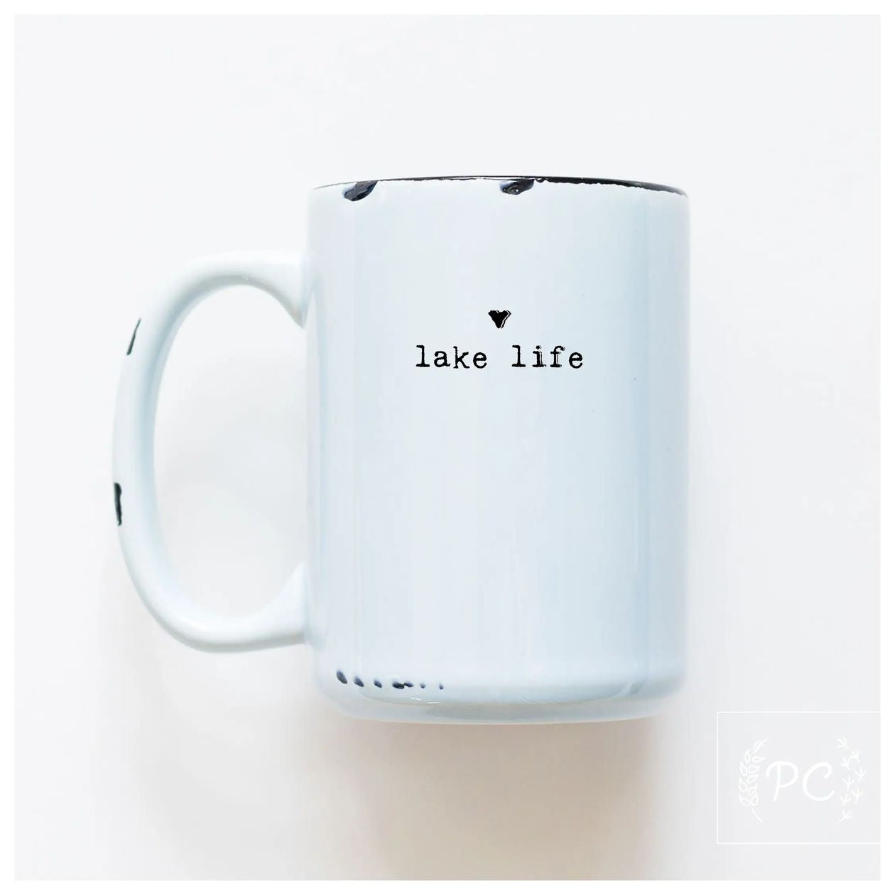 Lake Life Small Heart - Blue- Hometown Style HTS, women's in store and online boutique located in Ingersoll, Ontario