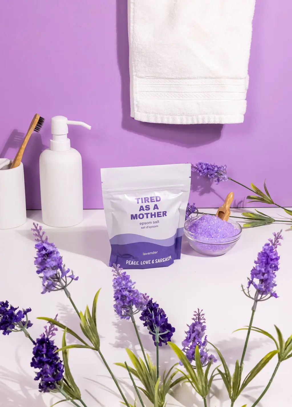 Tired As A Mother Epsom Salt Bath Soak-Gifts & Accessories- Hometown Style HTS, women's in store and online boutique located in Ingersoll, Ontario