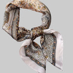 Paisley Print Silk Square Scarf-Accessories- Hometown Style HTS, women's in store and online boutique located in Ingersoll, Ontario