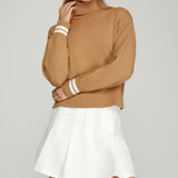 Turtle Neck Sweater - Camel-Sweater- Hometown Style HTS, women's in store and online boutique located in Ingersoll, Ontario