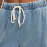 HUNTER KNIT COTTON SHORT- Ocean Air Indigo-Shorts- Hometown Style HTS, women's in store and online boutique located in Ingersoll, Ontario
