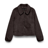 VMSOLAIMA SHORT JACKET - Chocolate Torte-Coat & Jackets- Hometown Style HTS, women's in store and online boutique located in Ingersoll, Ontario