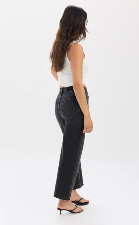 PLEASER - Twilight HIGH RISE WIDE ANKLE-Denim- Hometown Style HTS, women's in store and online boutique located in Ingersoll, Ontario