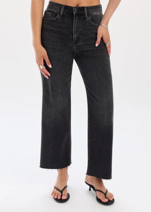 PLEASER - Twilight HIGH RISE WIDE ANKLE-Denim- Hometown Style HTS, women's in store and online boutique located in Ingersoll, Ontario