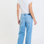 DAZE WOMEN Denim 2K - MID RISE RELAXED STRAIGHT-Denim- Hometown Style HTS, women's in store and online boutique located in Ingersoll, Ontario