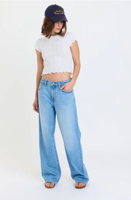 DAZE WOMEN Denim 2K - MID RISE RELAXED STRAIGHT-Denim- Hometown Style HTS, women's in store and online boutique located in Ingersoll, Ontario