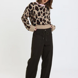 VILLA - DRAWSTRING BARREL PANT-Bottoms- Hometown Style HTS, women's in store and online boutique located in Ingersoll, Ontario