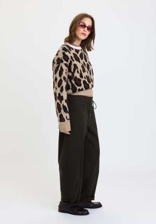 VILLA - DRAWSTRING BARREL PANT-Bottoms- Hometown Style HTS, women's in store and online boutique located in Ingersoll, Ontario