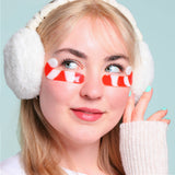 Christmas Holiday Candy Cane Cutie Depuffing Undereye Masks-gift- Hometown Style HTS, women's in store and online boutique located in Ingersoll, Ontario