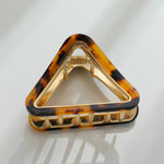 Small Classic Triangle Metal Claw Clip-hair accessories- Hometown Style HTS, women's in store and online boutique located in Ingersoll, Ontario