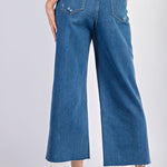 Cropped Straight Leg Jeans-denim- Hometown Style HTS, women's in store and online boutique located in Ingersoll, Ontario