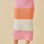 Colour Block Skirt-Skirt- Hometown Style HTS, women's in store and online boutique located in Ingersoll, Ontario