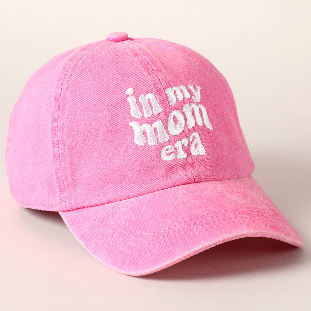 In My Mom Era Baseball Cap - Pink-Hat- Hometown Style HTS, women's in store and online boutique located in Ingersoll, Ontario