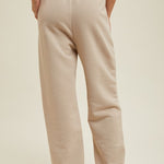 Jogger Sweatpants - Taupe-Pants- Hometown Style HTS, women's in store and online boutique located in Ingersoll, Ontario