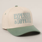 EXPENSIVE and DIFFICULT Embroidered Trucker Hat-Hat- Hometown Style HTS, women's in store and online boutique located in Ingersoll, Ontario