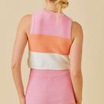 Colour Block Tank-Tops- Hometown Style HTS, women's in store and online boutique located in Ingersoll, Ontario