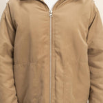 Puffer Barn Jacket - Olive-Coat & Jackets- Hometown Style HTS, women's in store and online boutique located in Ingersoll, Ontario