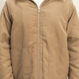 Puffer Barn Jacket - Olive-Coat & Jackets- Hometown Style HTS, women's in store and online boutique located in Ingersoll, Ontario