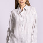 Nikkie Top - Grey-Casual Tops- Hometown Style HTS, women's in store and online boutique located in Ingersoll, Ontario