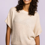 Gerda Sweater - Off white-Sweaters and Cardigans- Hometown Style HTS, women's in store and online boutique located in Ingersoll, Ontario