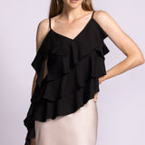 Morgan Top - Black-blouse- Hometown Style HTS, women's in store and online boutique located in Ingersoll, Ontario