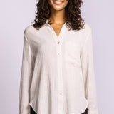 Francis Top -Beige-Casual Tops- Hometown Style HTS, women's in store and online boutique located in Ingersoll, Ontario