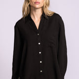 Francis Top -Black-Casual Tops- Hometown Style HTS, women's in store and online boutique located in Ingersoll, Ontario