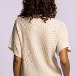 Gerda Sweater - Off white-Sweaters and Cardigans- Hometown Style HTS, women's in store and online boutique located in Ingersoll, Ontario