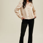 Seam Detail Knit Pants - Black-Pants- Hometown Style HTS, women's in store and online boutique located in Ingersoll, Ontario