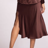 Lena Skirt - Brown-Skirt- Hometown Style HTS, women's in store and online boutique located in Ingersoll, Ontario