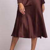 Lena Skirt - Brown-Skirt- Hometown Style HTS, women's in store and online boutique located in Ingersoll, Ontario