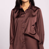 Myla Top - Brown-blouse- Hometown Style HTS, women's in store and online boutique located in Ingersoll, Ontario
